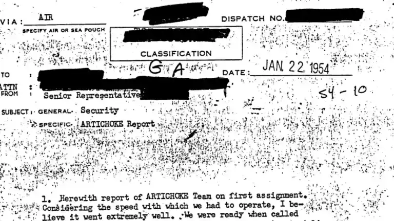 Imagen 1 de Documentos confidenciales de la CIA muestran un plan para transformar a ciudadanos en asesinos