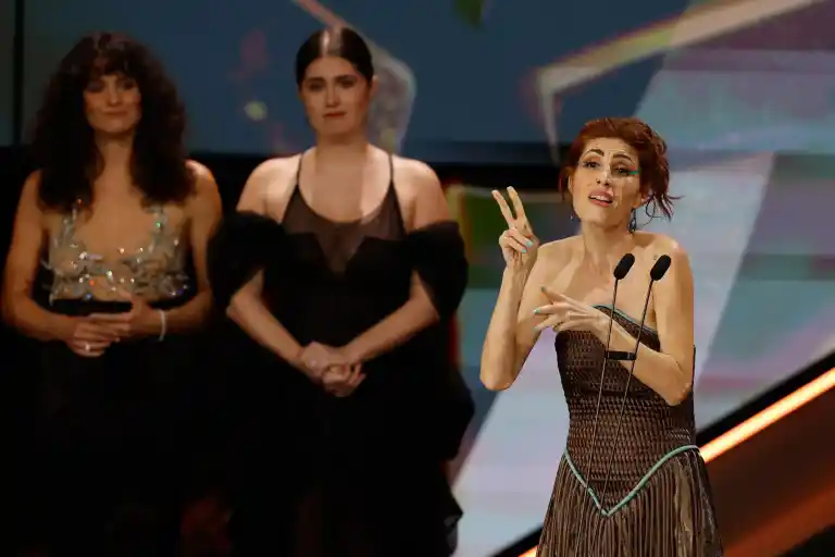 Imagen 1 de Miriam Garlo, ganadora del Goya a mejor actriz revelación por 'Sorda': "Ninguna persona sorda es muda; tenemos identidad y voz propia.