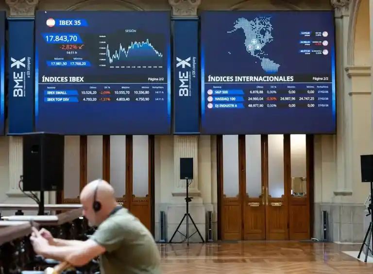 Imagen 1 de El Ibex 35 cae un 2,62% por el conflicto en Oriente Medio