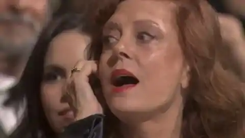 Imagen 1 de Susan Sarandon aplaudida en España por su defensa