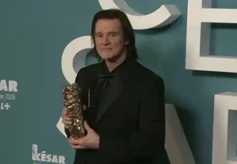 Imagen 1 de Jim Carrey recibe César Honorífico en París tras rumores