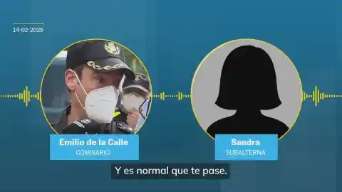 Imagen 1 de Comisario Emilio de la Calle amenazó a subordinada