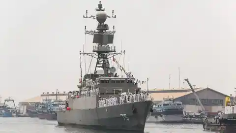 Imagen 1 de EEUU atribuye ataque que hundió fragata iraní en Sri Lanka