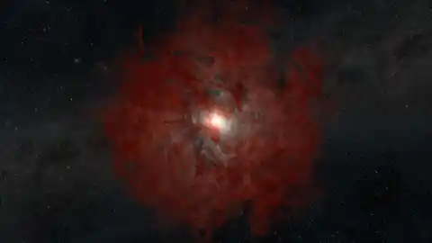 Imagen 1 de Una supernova emite extrañas ondulaciones de luz debido a un magnetar en su interior