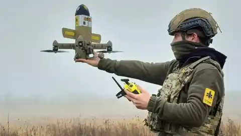 Imagen 1 de Así es Sting, el dron de Ucrania que ha despertado el interés del Golfo para defenderse de los temidos Shahed