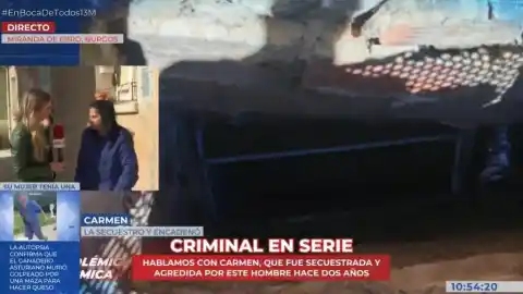 Imagen 1 de Carmen, secuestrada por el autor del incendio en el que murieron tres mujeres: "Me liberé y me enfrenté a él"