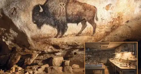 Imagen 1 de Carbón en pigmentos permite datar con precisión las pinturas rupestres de la cueva de Font-de-Gaume.