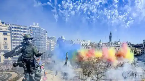 Imagen 1 de La pirotecnia fallera pone en alerta a los dispositivos policiales de las Fallas de Valencia