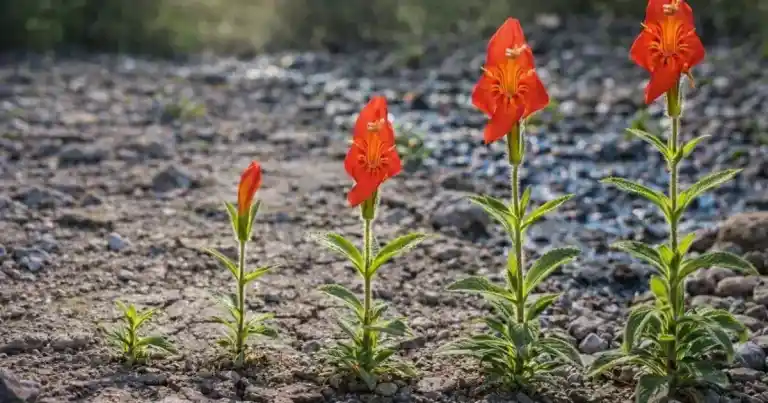 Imagen 1 de Científicos documentan por primera vez un tipo de evolución ultrarrápida nunca observado en la naturaleza: una flor sobrevivió a una megasequía histórica