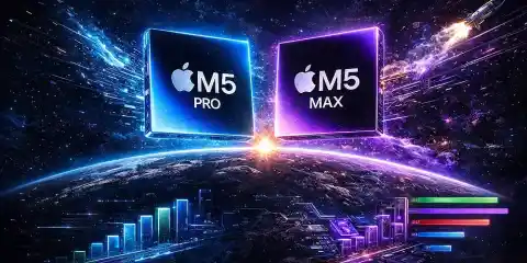 Imagen 1 de En Apple, el tamaño importa: el MacBook Pro de 16” con M5 Max rinde más y se calienta menos que el M5 Pro de 14”