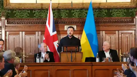 Imagen 1 de Zelenski presenta sistema ucraniano contra drones iraníes