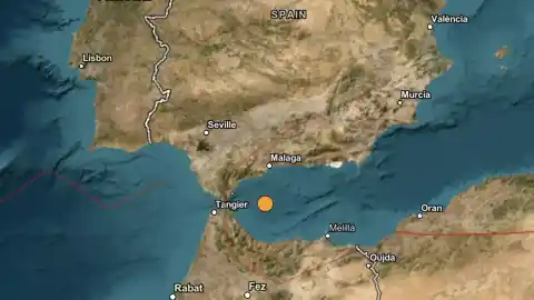 Imagen 1 de Temblor de magnitud 4,4 se registra en el mar de Alborán