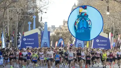 Imagen 1 de Medallas de maratón en Wallapop cuestan 7 euros