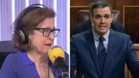 Imagen 1 de Berna González Harbour habla así de Sánchez, a quien compara con un expresidente: "No está desaparecido"