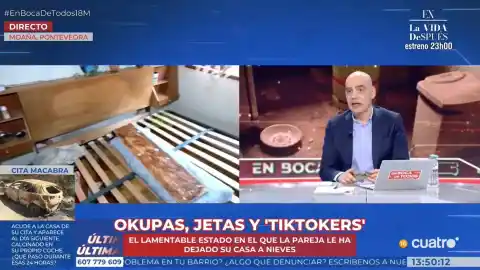 Imagen 1 de Nacho Abad, a la alcaldesa de Moaña ante una pareja de okupas 'tiktokers': "¿No tiene un minuto para los vecinos?"