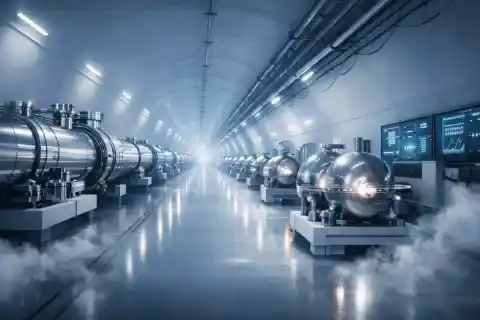 Imagen 1 de CERN enfría a 1,9 kelvin el ensayo de 95 metros del HiLumi