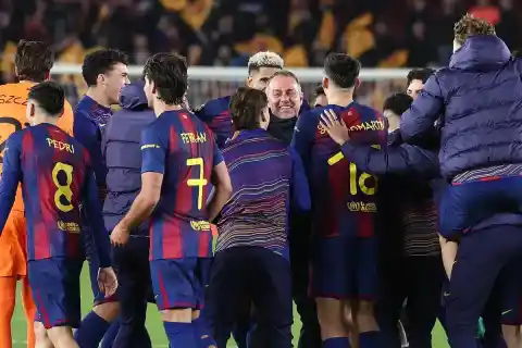 Imagen 1 de Hansi Flick reconoce la inquietud: "Ha sido un partido loco"