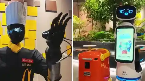 Imagen 1 de McDonald's prueba robots humanoides en restaurante
