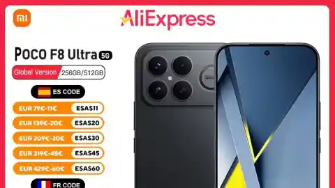 Imagen 1 de POCO F8 Ultra 5G atrae miradas en AliExpress con oferta