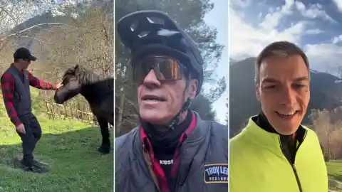 Imagen 1 de Pedro Sánchez descansa en el Valle de Arán practicando