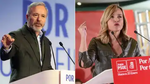 Imagen 1 de Jorge Azcón y Pilar Alegría se enfrentan en un duelo electoral que culminará el 8 de febrero en Aragón.
