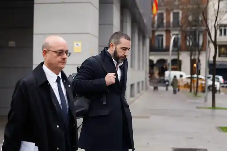 Imagen 1 de Aldama declara en la Audiencia Nacional que Delcy Rodríguez le entregó un sobre con información sobre la "financiación ilegal del PSOE" a través de PDVSA